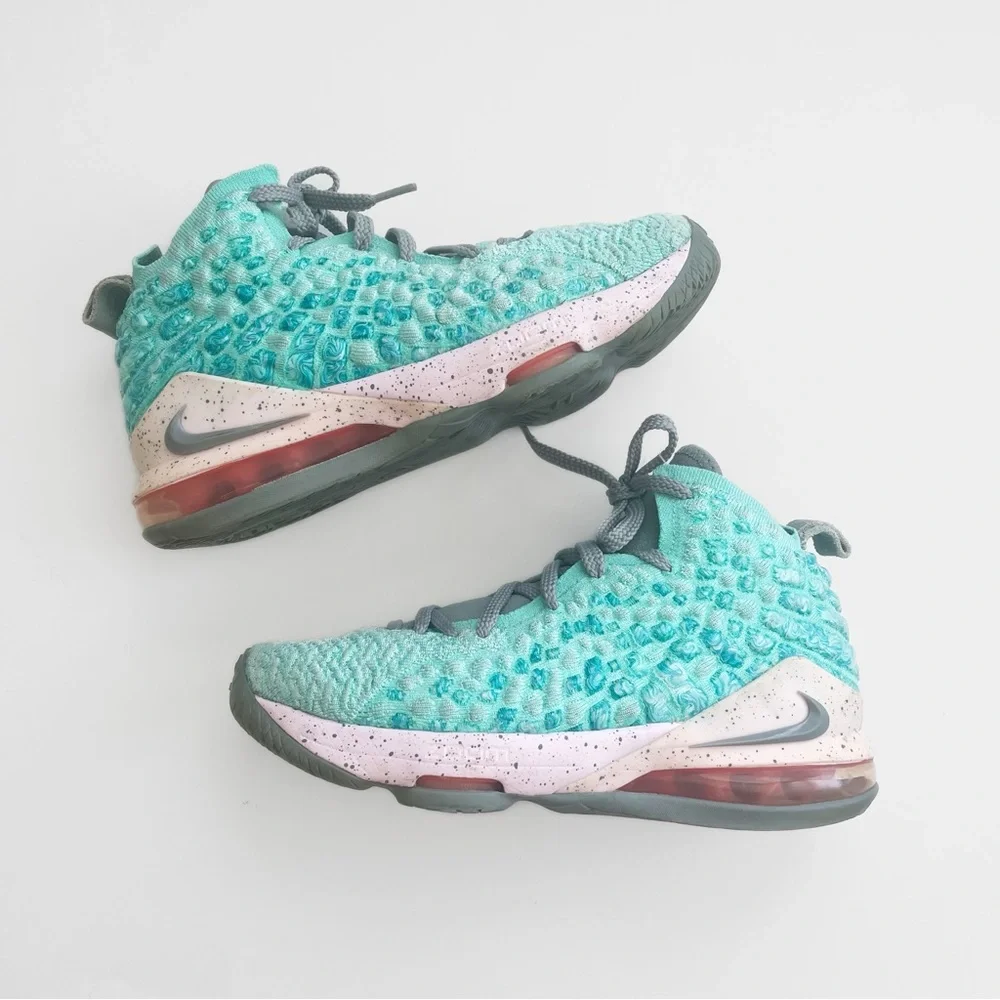 Nike LeBron 17 GS South Beach Youth Sneakers Athletic Shoes